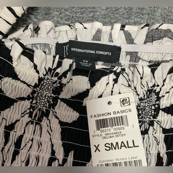 INC International Concepts Floral Maxi Dress Size XSmall NWT - Picture 9 of 9